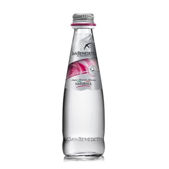 Minerālūdens San Benedetto 250ml negāzēts,  stikla pudelē