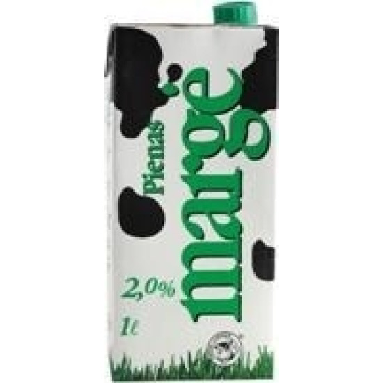 Piens Marge ar vāciņu 2.0%, 1l